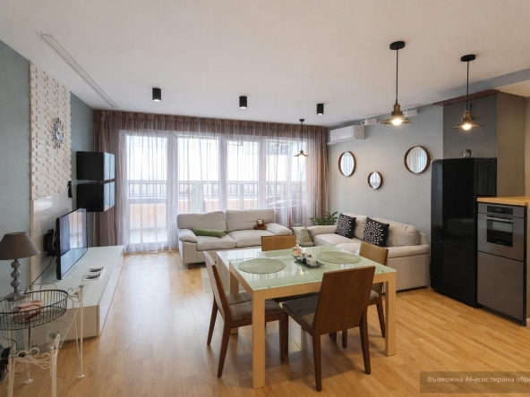 Дава се под наем Двустаен апартамент в Варна, Левски - 65 кв.м за 598.23 € - Снимка #1