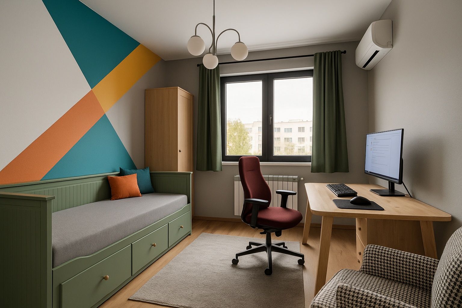 Дава се под наем Двустаен апартамент в София, Зона Б-5-3 - 12 кв.м за 269.28 € - Снимка #1