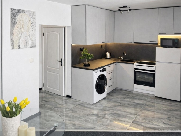 Дава се под наем Едностаен апартамент в Несебър - 46 кв.м за 448.8 € - Снимка #1