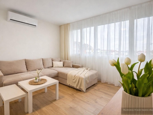 Дава се под наем Тристаен апартамент в Варна, Трошево - 63 кв.м за 698.19 € - Снимка #1