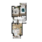 Тристаен апартамент в Пловдив, Беломорски - 117 кв.м за 900 €/кв.м - Снимка #1