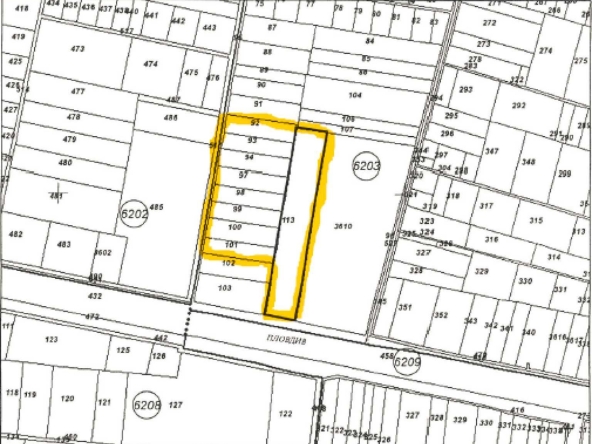 Парцел в с. Лозен, Област София-град - 35000 кв.м за 18 €/кв.м - Снимка #1