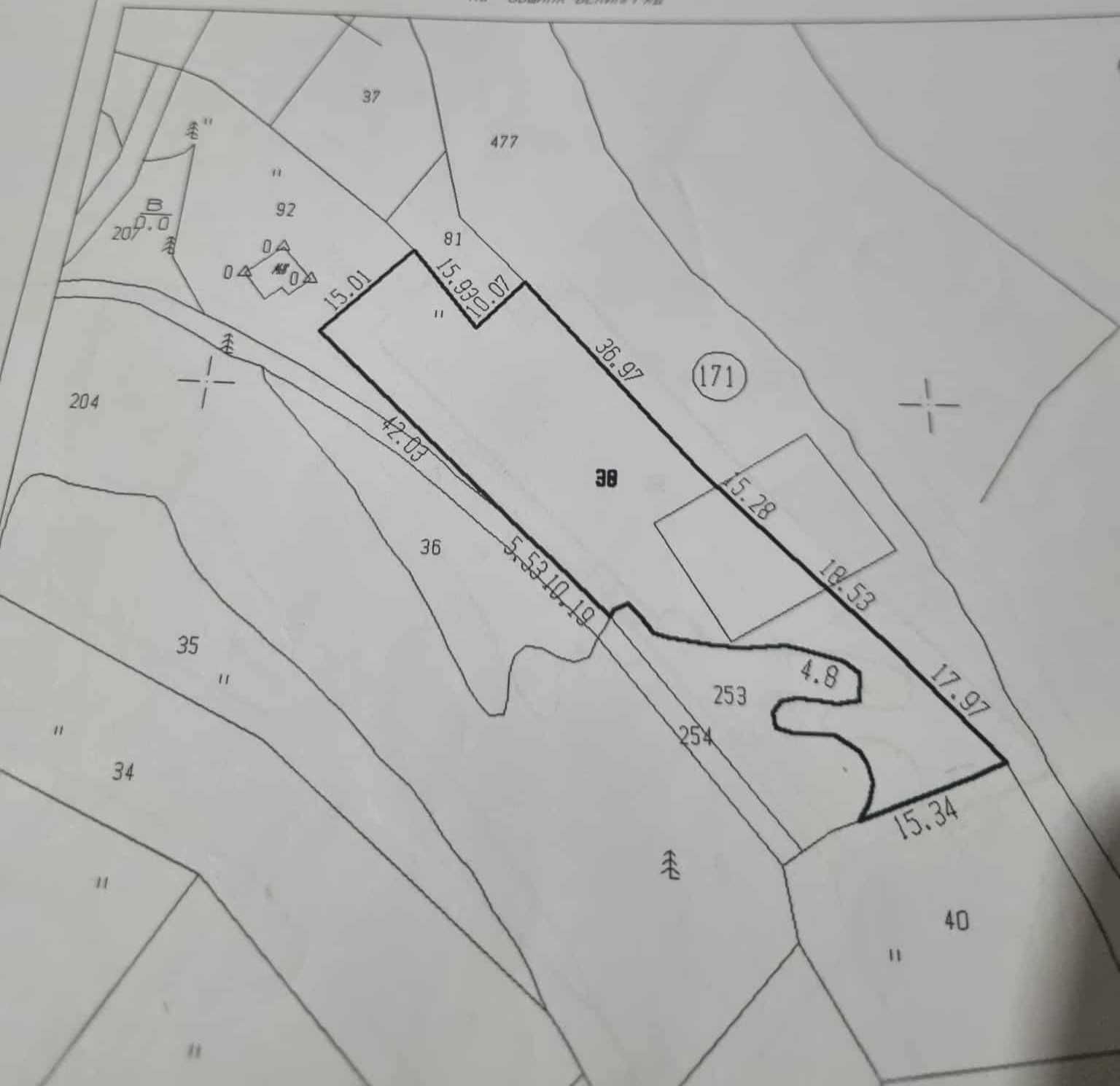 Парцел в Велинград - 1896 кв.м за 41 €/кв.м - Снимка #1