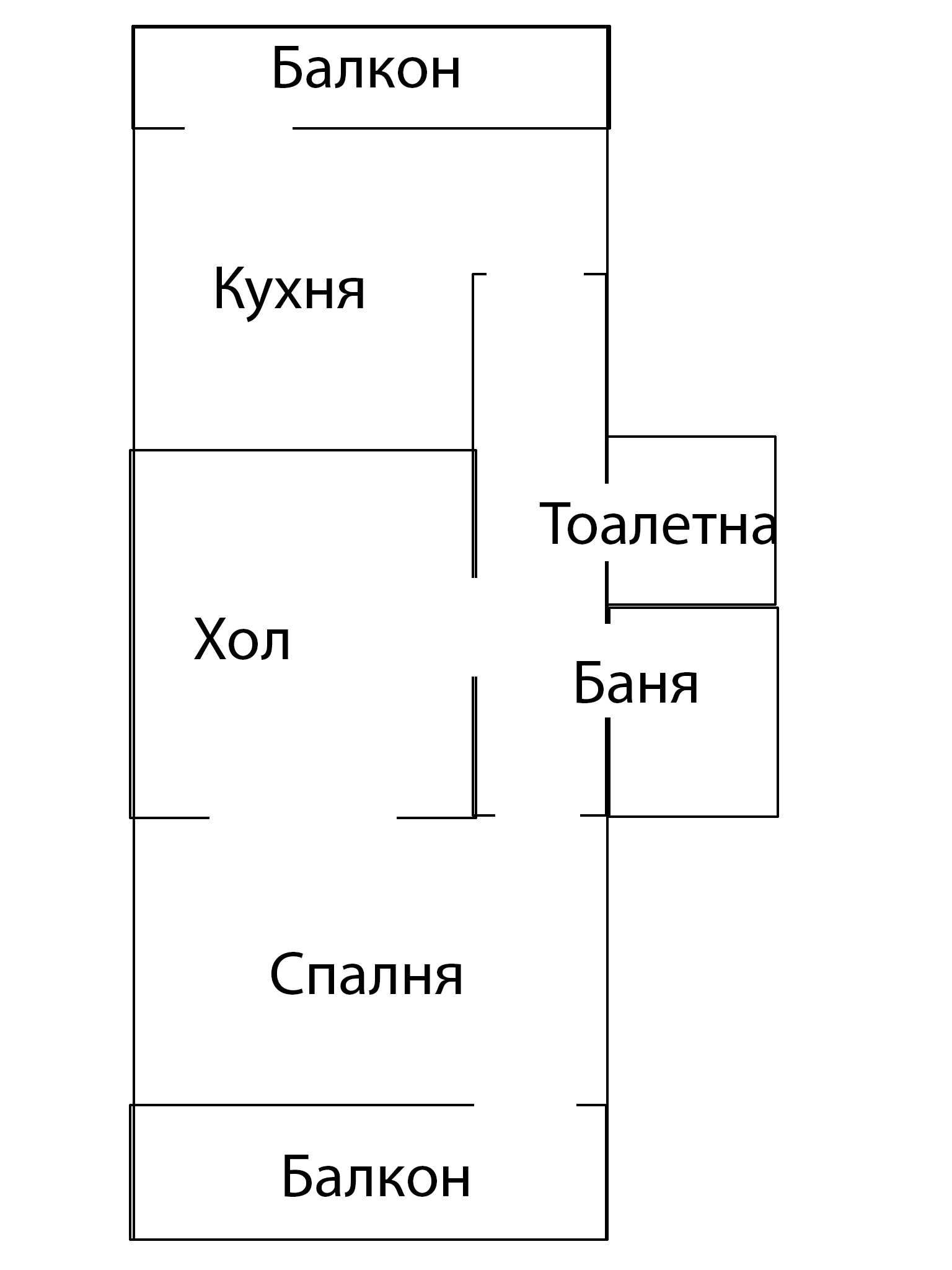 Тристаен апартамент в Варна, Червен площад - 73 кв.м за 2466 €/кв.м - Снимка #1