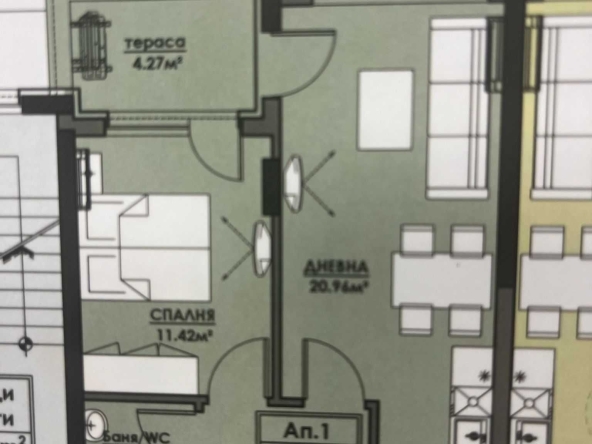 Двустаен апартамент в Несебър - 60 кв.м за 1295 €/кв.м - Снимка #1