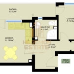 Двустаен апартамент в Варна, Победа - 71 кв.м за 2282 €/кв.м - Снимка #1