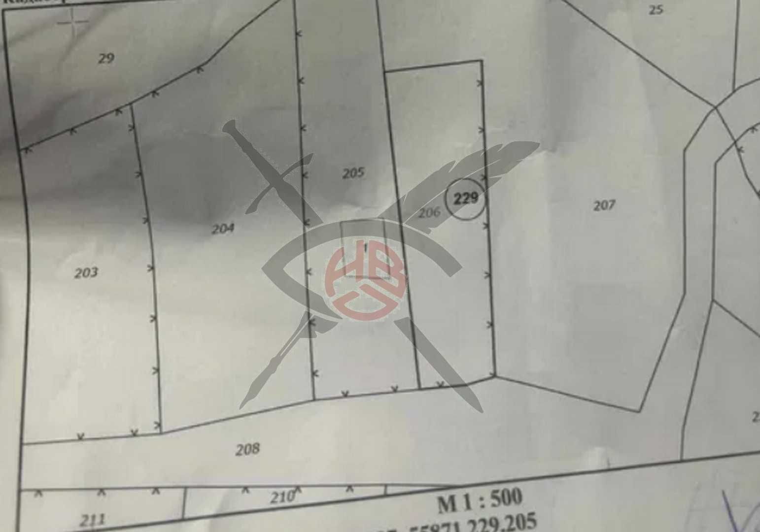 Парцел в Перник, Калкас - 300 кв.м за 16 €/кв.м - Снимка #1