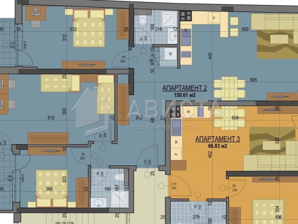 Четиристаен апартамент в София, Банишора - 151 кв.м за 1790 €/кв.м - Снимка #1