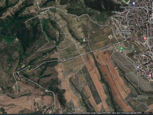 Парцел в Благоевград, Еленово 1 - 2199 кв.м за 26 €/кв.м - Снимка #1