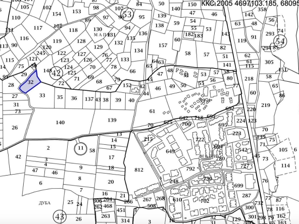 Парцел в Созопол - 2400 кв.м за 25 €/кв.м - Снимка #1