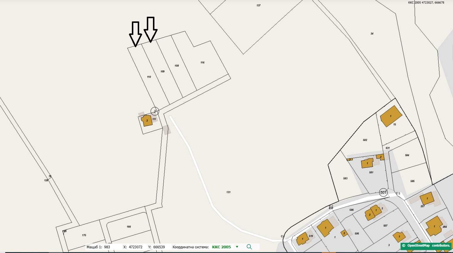 Парцел в с. Лъка, Област Бургас - 863 кв.м за 21 €/кв.м - Снимка #1