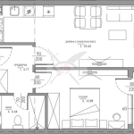 Двустаен апартамент в София, Малинова долина - 64 кв.м за 1407 €/кв.м - Снимка #1