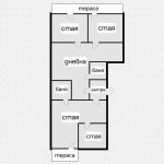 Многостаен апартамент в София, Стрелбище - 170 кв.м за 2648 €/кв.м - Снимка #1