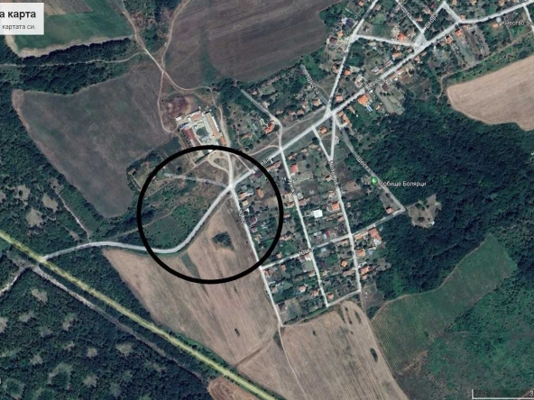 Парцел в с. Болярци, Област Варна - 5000 кв.м за 8 €/кв.м - Снимка #1