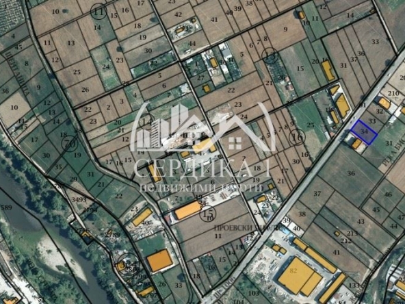 Парцел в Благоевград, Първа промишлена зона - 3000 кв.м за 38 €/кв.м - Снимка #1