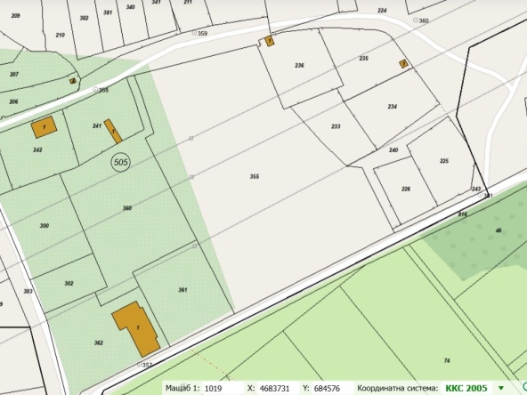 Парцел в Приморско - 7206 кв.м за 43 €/кв.м - Снимка #1