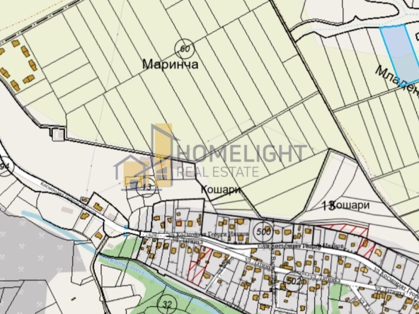 Парцел в с. Пожарево, Област София-област - 5499 кв.м за 35 €/кв.м - Снимка #1