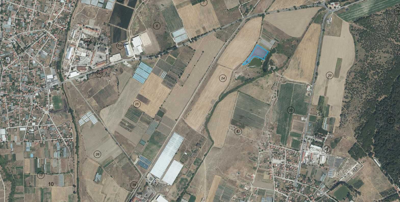 Парцел в с. Куртово Конаре, Област Пловдив - 41572 кв.м за 4 €/кв.м - Снимка #1