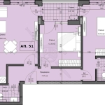 Тристаен апартамент в Пловдив, Гагарин - 112 кв.м за 1246 €/кв.м - Снимка #1