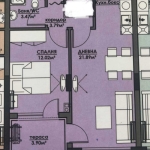 Двустаен апартамент в Бургас, Славейков - 52 кв.м за 1536 €/кв.м - Снимка #1