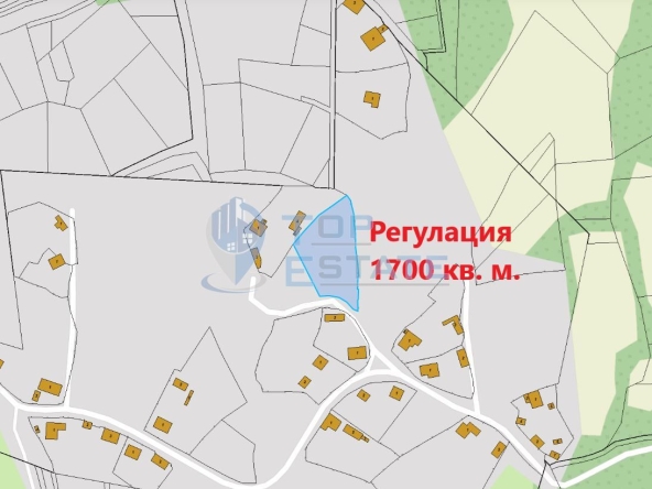 Парцел в с. Угорялковци, Област Велико Търново - 1700 кв.м за 4 €/кв.м - Снимка #1