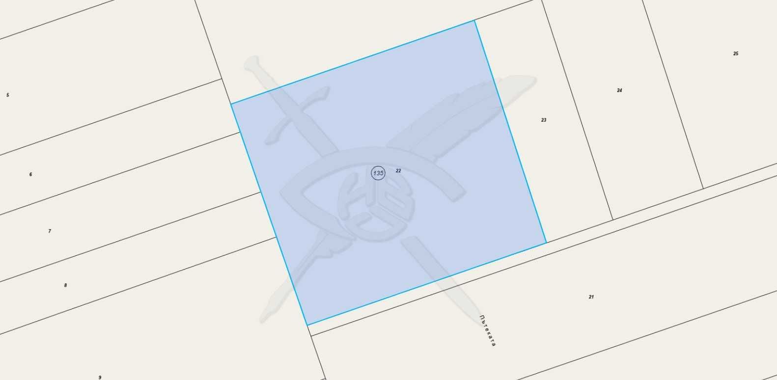 Парцел в с. Красново, Област Пловдив - 4000 кв.м за 6 €/кв.м - Снимка #1