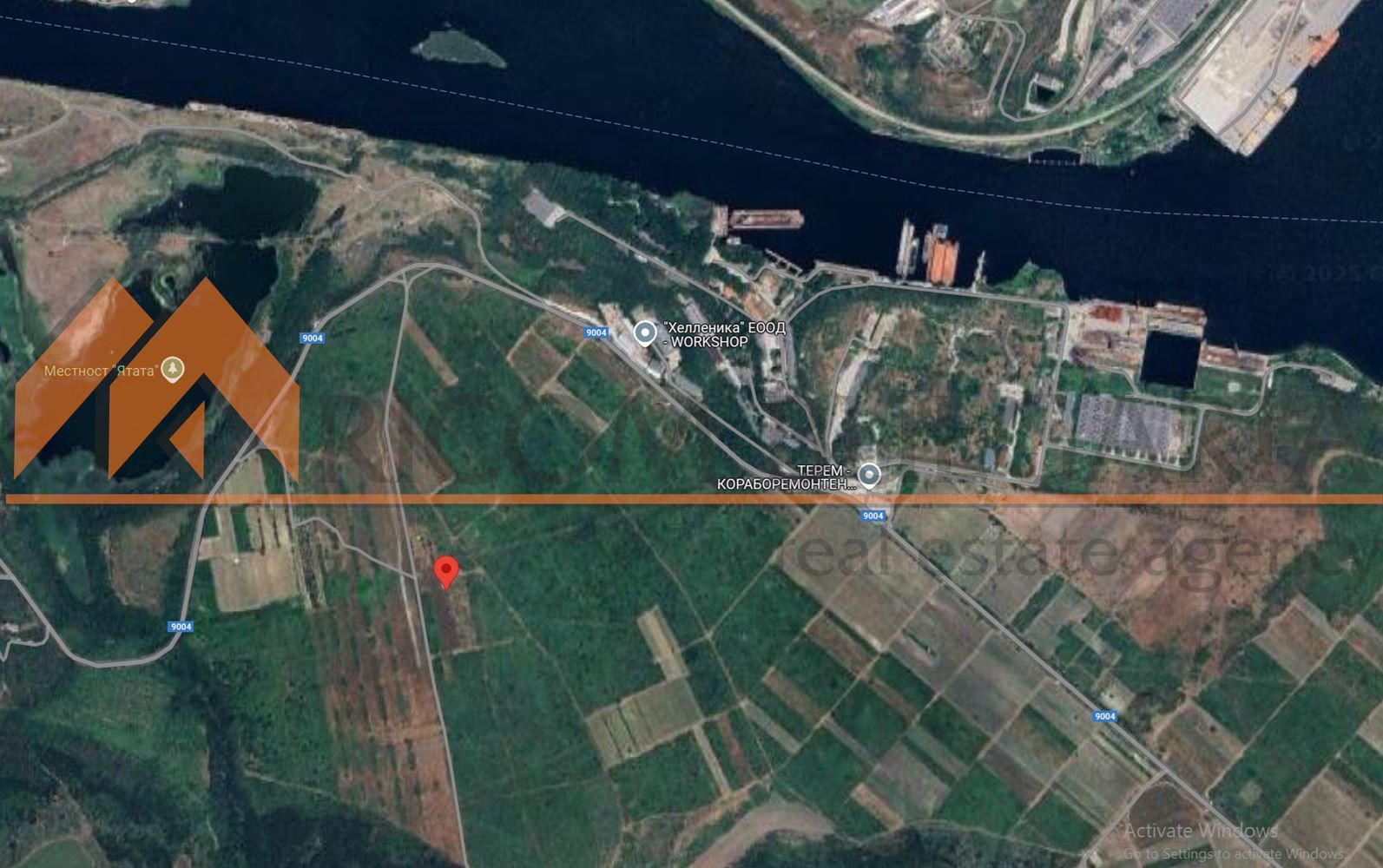 Парцел в Белослав - 18838 кв.м за 4 €/кв.м - Снимка #1