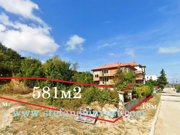 Парцел в Обзор - 580 кв.м за 52 €/кв.м - Снимка #1