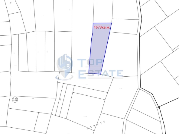 Парцел в с. Беляковец, Област Велико Търново - 1673 кв.м за 8 €/кв.м - Снимка #1