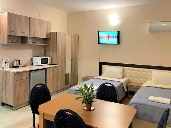 Дава се под наем Едностаен апартамент в Свищов - 55 кв.м за 199.41 € - Снимка #1