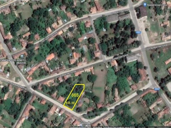 Парцел в с. Дряновец, Област Разград - 865 кв.м за 6 €/кв.м - Снимка #1