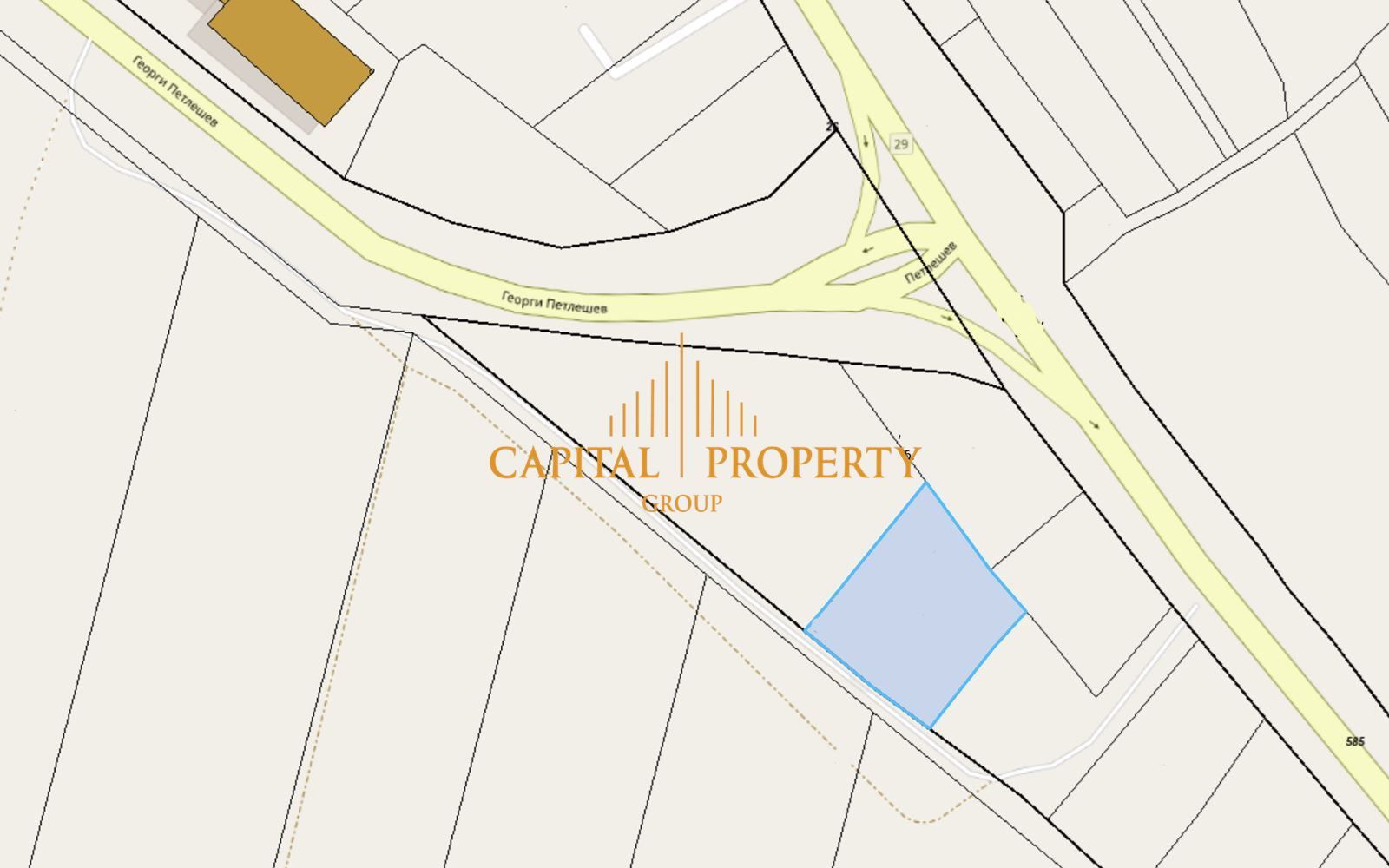 Парцел в Варна, м-т Ментешето - 1176 кв.м за 20 €/кв.м - Снимка #1