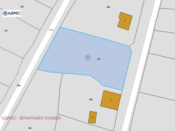 Парцел в с. Малка Желязна, Област Ловеч - 1252 кв.м за 6 €/кв.м - Снимка #1