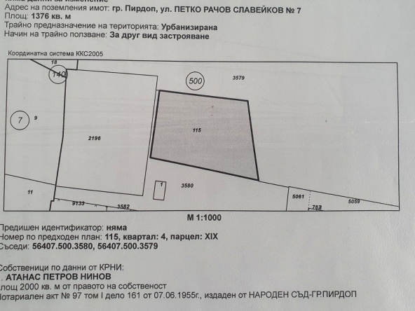 Парцел в Златица - 1400 кв.м за 15 €/кв.м - Снимка #1