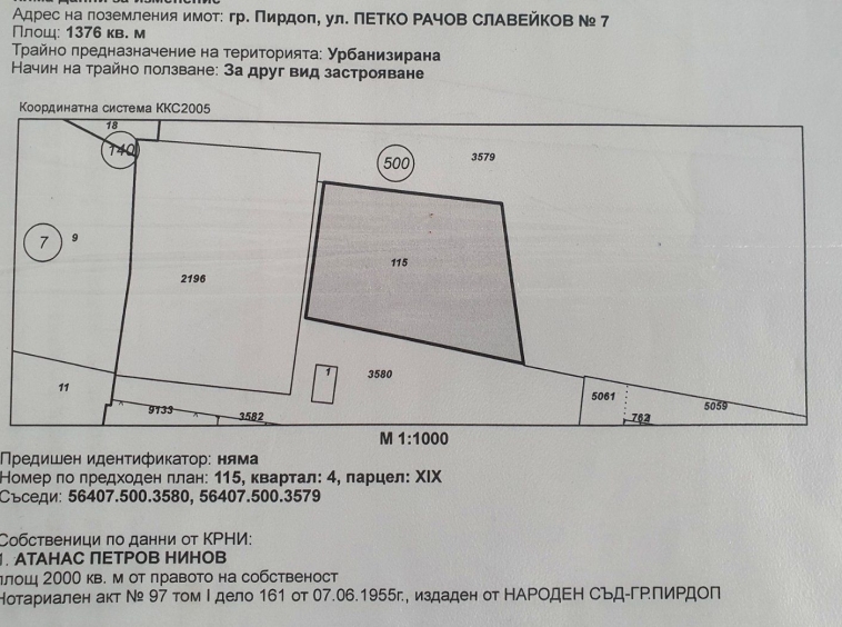 Парцел в Златица - 1400 кв.м за 15 €/кв.м - Снимка #1
