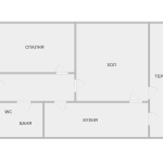 Двустаен апартамент в Варна, Колхозен пазар - 60 кв.м за 1189 €/кв.м - Снимка #1
