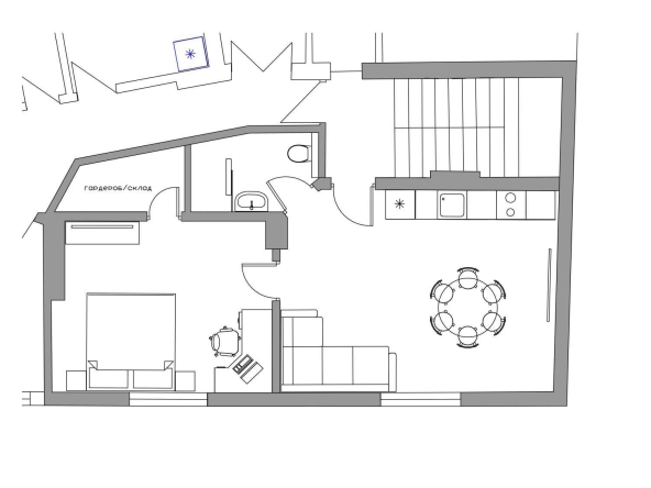 Двустаен апартамент в Пловдив, Център - 60 кв.м за 2417 €/кв.м - Снимка #1