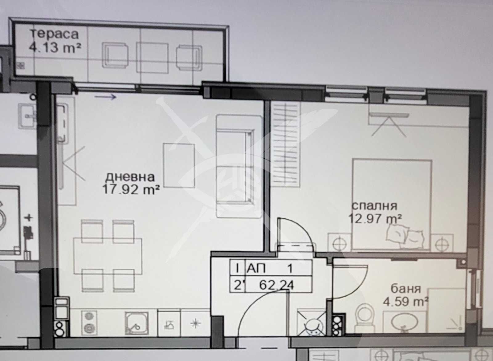 Двустаен апартамент в с. Равда, Област Бургас - 62 кв.м за 852 €/кв.м - Снимка #1
