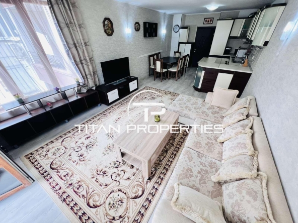 Дава се под наем Двустаен апартамент в Бургас, Лазур - 68 кв.м за 510 € - Снимка #1
