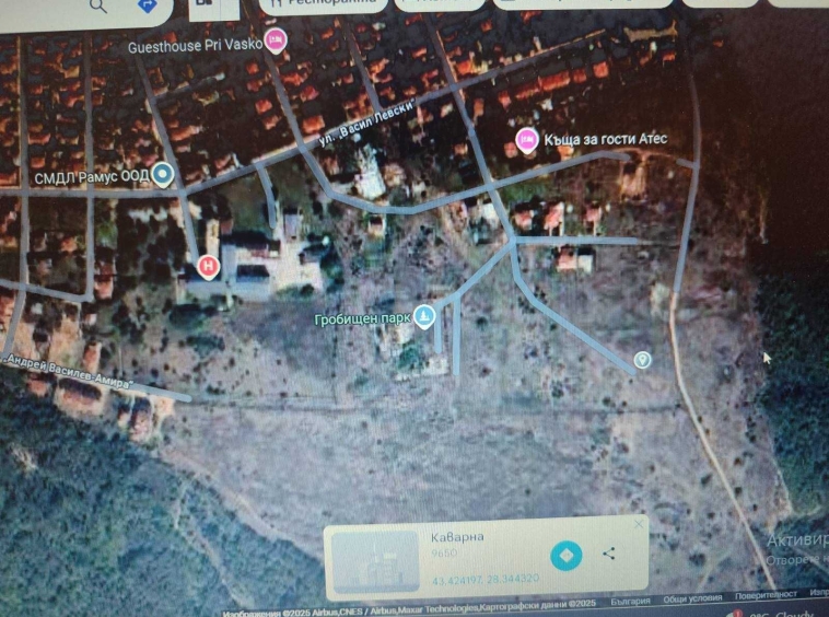 Парцел в Каварна - 964 кв.м за 34 €/кв.м - Снимка #1