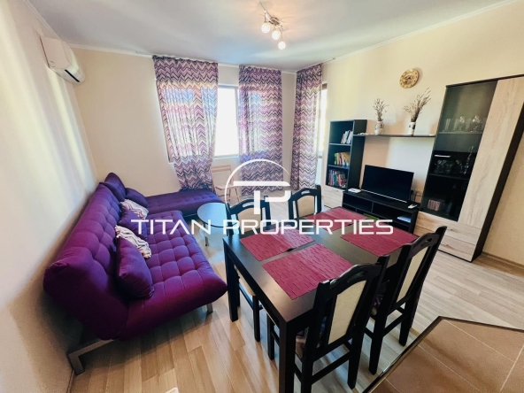 Дава се под наем Двустаен апартамент в Бургас, Сарафово - 60 кв.м за 433.5 € - Снимка #1