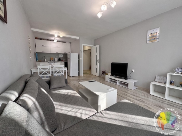 Дава се под наем Двустаен апартамент в Бургас, Лазур - 60 кв.м за 510 € - Снимка #1