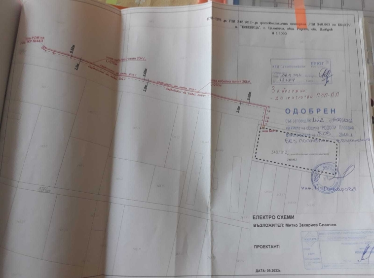 Парцел в с. Цалапица, Област Пловдив - 4300 кв.м за 12 €/кв.м - Снимка #1