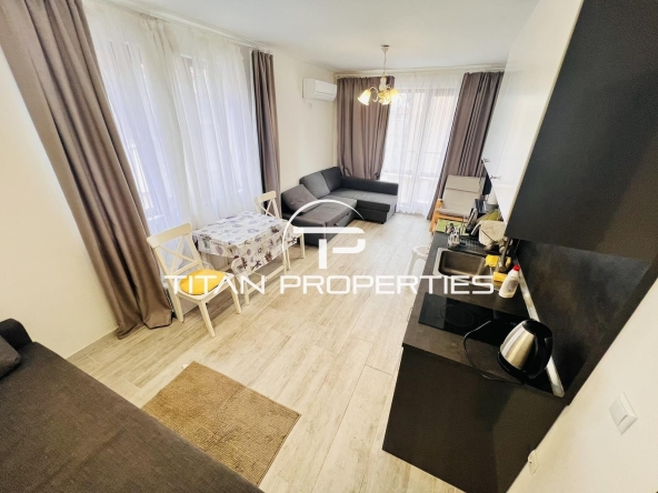 Дава се под наем Едностаен апартамент в Бургас, Сарафово - 42 кв.м за 306 € - Снимка #1