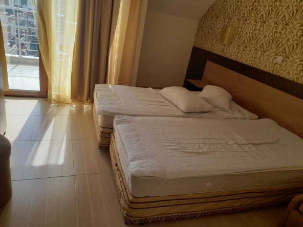 Дава се под наем Едностаен апартамент в Несебър - 38 кв.м за 102 € - Снимка #1