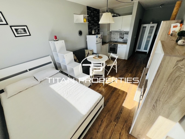 Дава се под наем Едностаен апартамент в Бургас, Сарафово - 36 кв.м за 255 € - Снимка #1