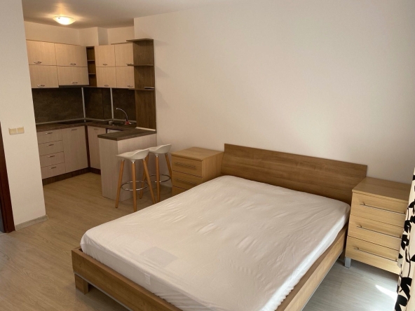 Дава се под наем Едностаен апартамент в Несебър - 45 кв.м за 204 € - Снимка #1