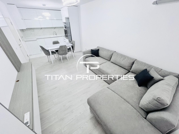 Дава се под наем Двустаен апартамент в Бургас, Меден рудник - зона А - 60 кв.м за 382.5 € - Снимка #1