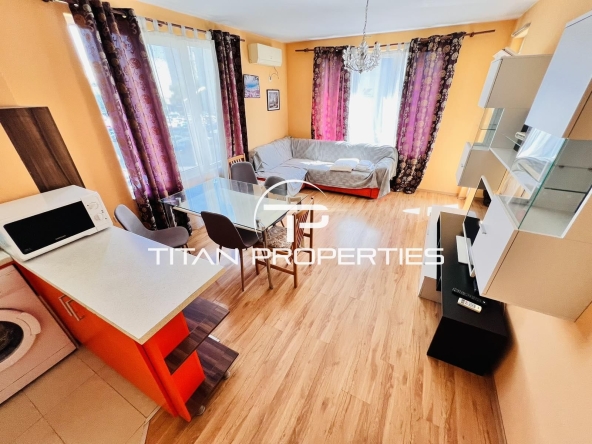 Дава се под наем Двустаен апартамент в Бургас, Славейков - 62 кв.м за 459 € - Снимка #1