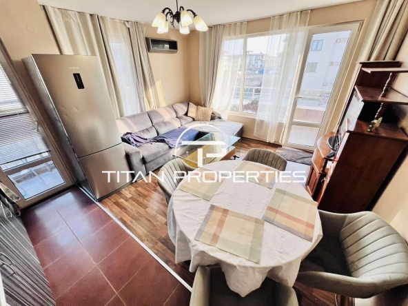 Дава се под наем Двустаен апартамент в Бургас, Сарафово - 68 кв.м за 382.5 € - Снимка #1